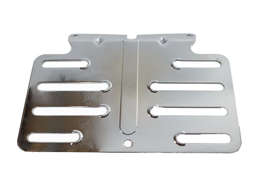 V-Twin #69380-09BHP - License Backing Plate Chrome