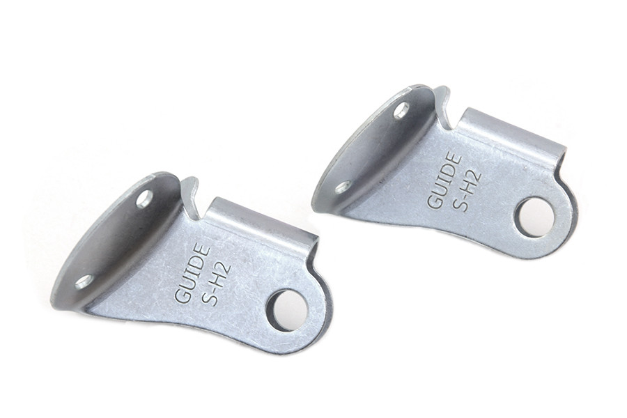 V-Twin #D-1358 - Cadmium Spotlamp Bracket Set