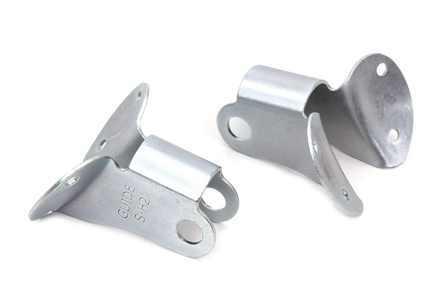 V-Twin #D-1358 - Cadmium Spotlamp Bracket Set