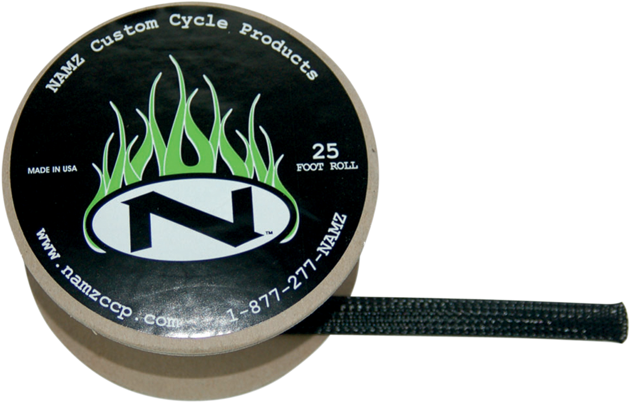 Black Wire Cover 1/8" -  25FT - Universal