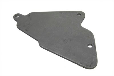 V-Twin #A-8566 - Electric Starter Block Off Plate Black