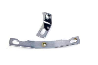 Paughco #741J - Chrome Two Piece Top Engine Mount