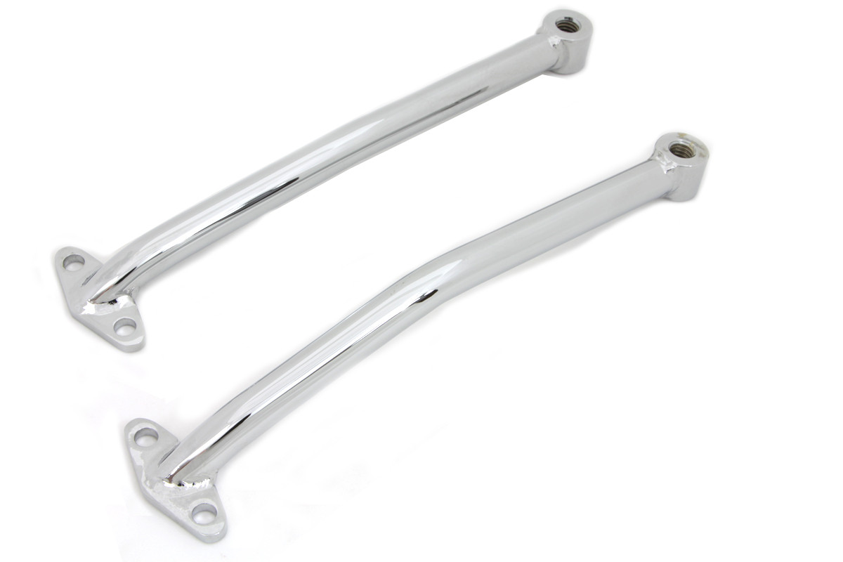 V-Twin - Chrome Rear Fender Brace Set