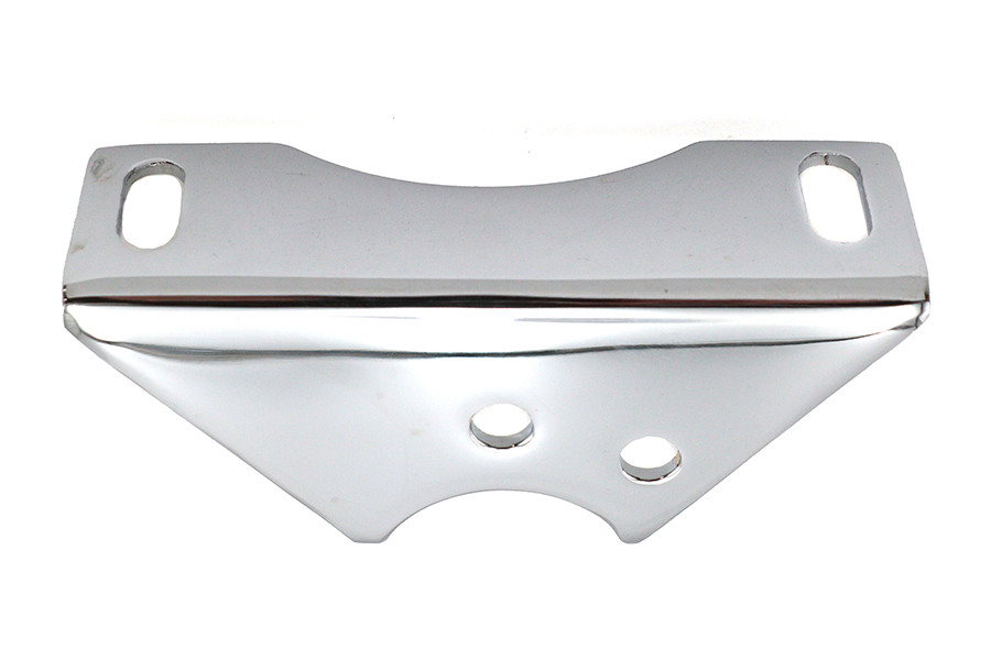 V-Twin #13474 - Chrome Regulator Mount for 12 Volt Generator
