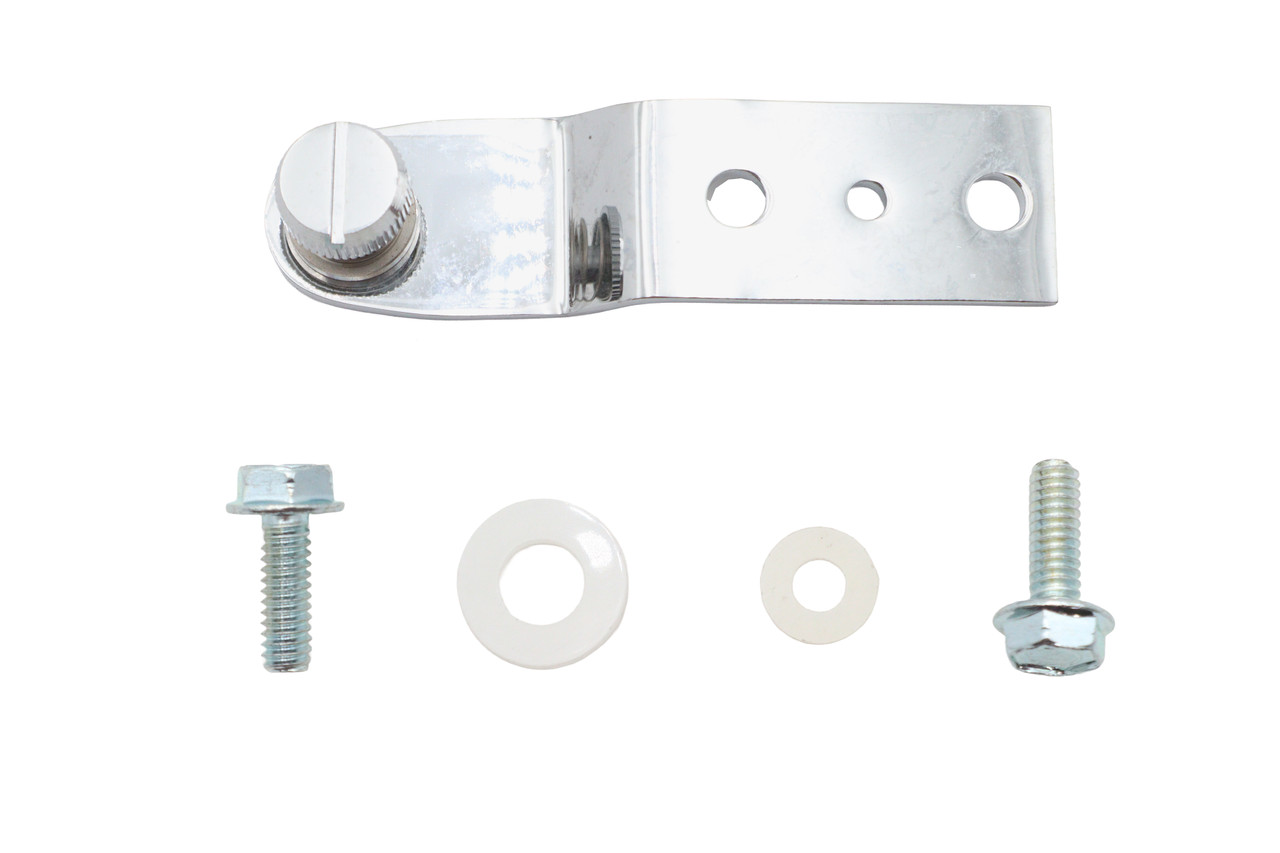 V-Twin - Chrome Rear Seat Tab Assembly