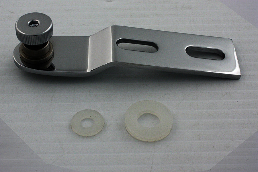 V-Twin - Chrome Seat Tab Assembly Rear
