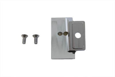V-Twin #76225 - Chrome Billet Side Mount Tail Lamp Bracket