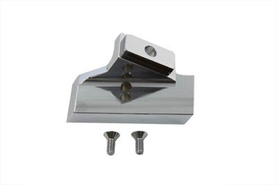 V-Twin #76225 - Chrome Billet Side Mount Tail Lamp Bracket