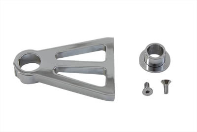 V-Twin #76060C - Vertical Side Mount Tail Lamp Bracket