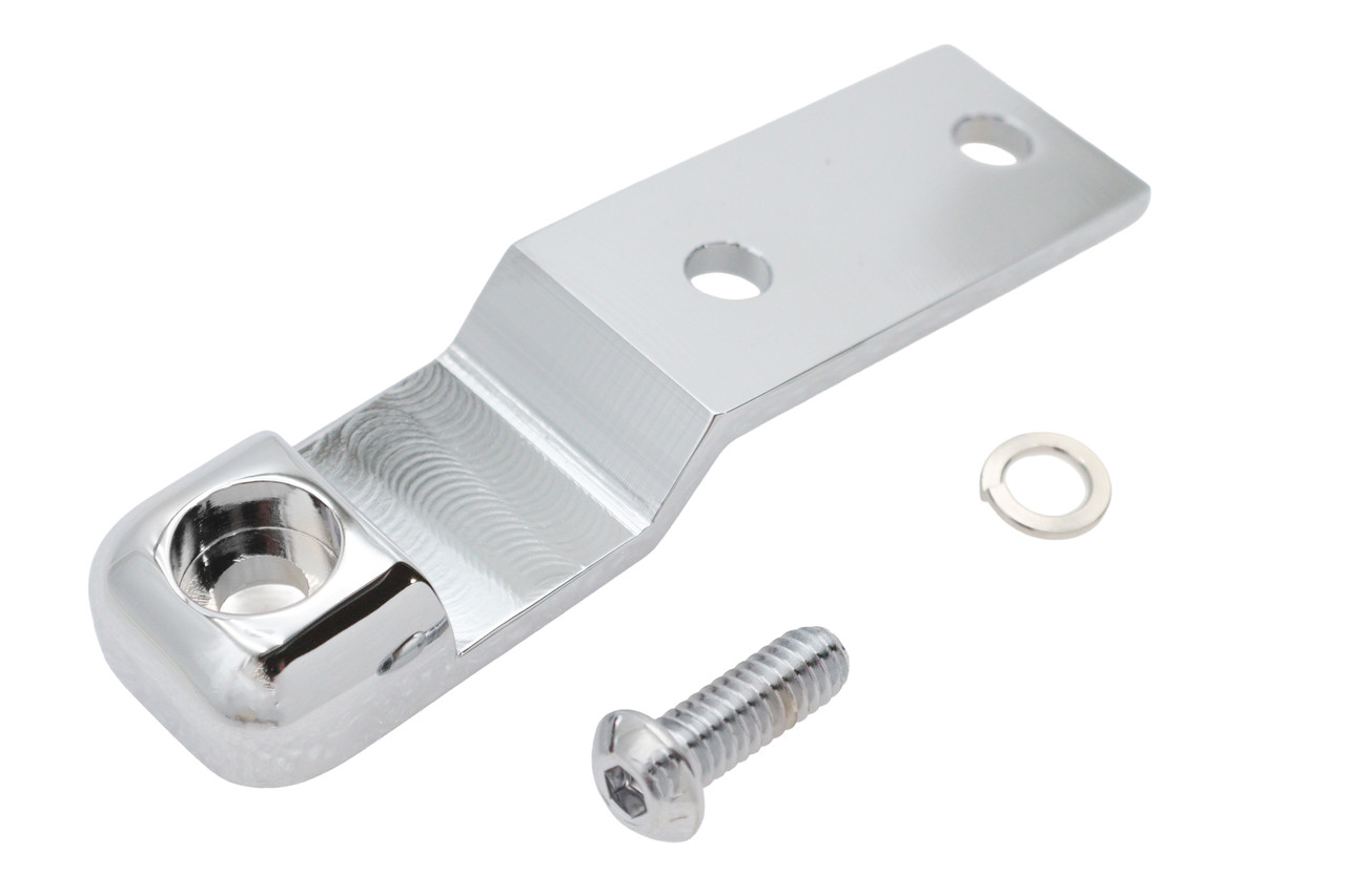 V-Twin - Chrome Billet Rear Seat Tab