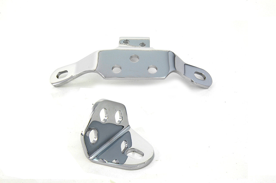 V-Twin #62009A - Chrome Top Engine Mount Set