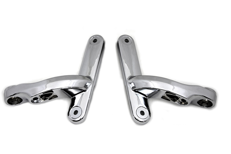 V-Twin - Chrome Spotlamp Bracket Set