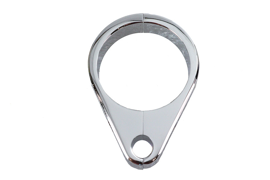 V-Twin #11-0274 - Clutch Cable Clamp Chrome
