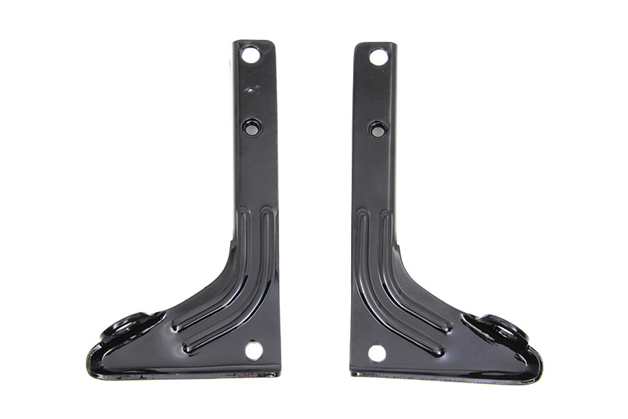 V-Twin - Black Spotlamp Bracket Set