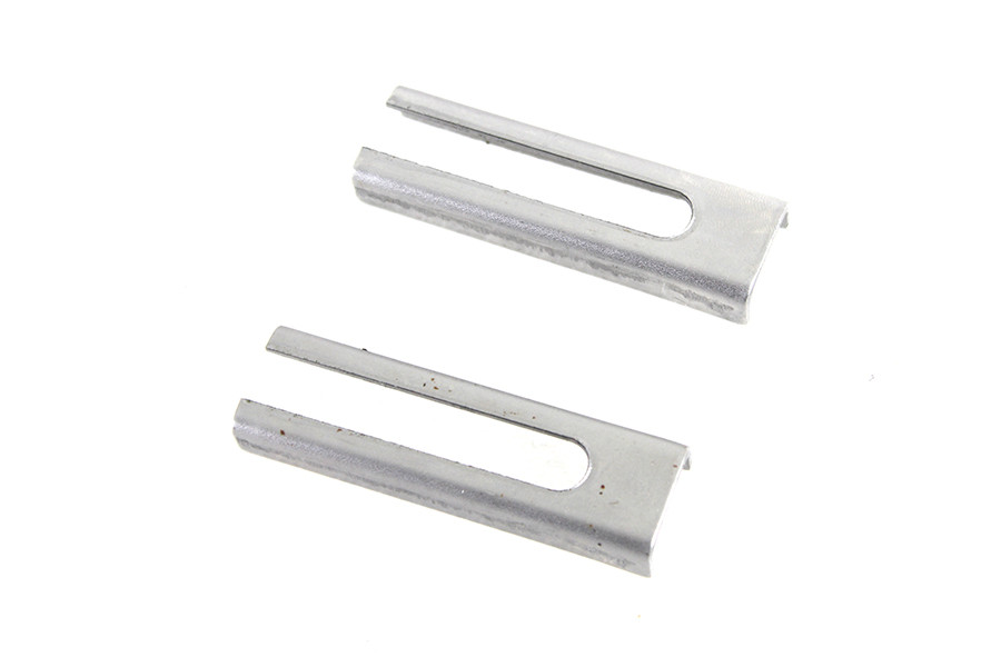 V-Twin - Raw Exhaust Mount Channel Bracket Set
