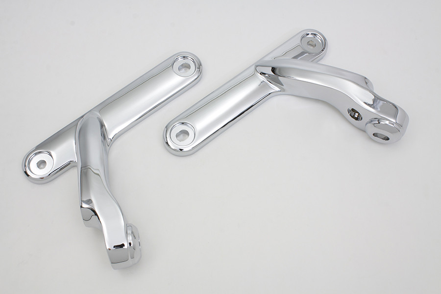 V-Twin #78163 - Chrome Spotlamp Bracket Set