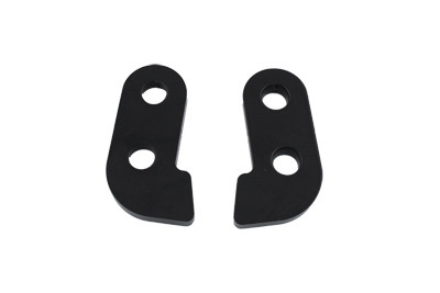 V-Twin - Rear Fender Mount Weld On Brackets Black
