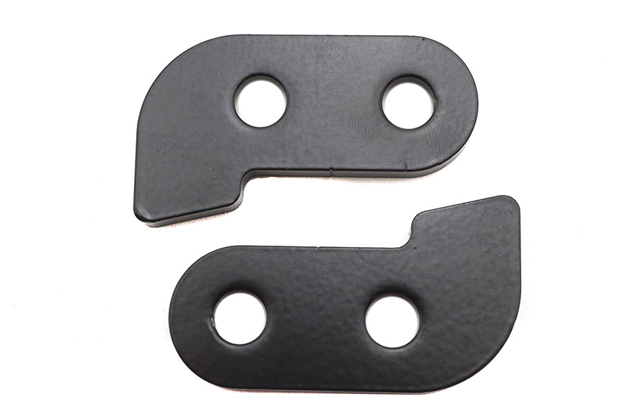V-Twin - Rear Fender Mount Weld On Brackets Black