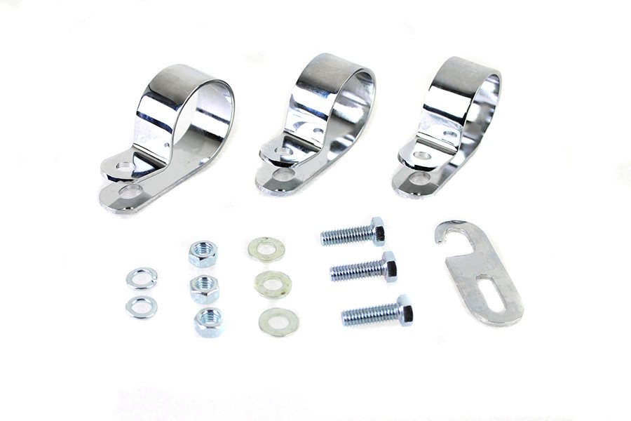 V-Twin - True Dual Exhaust Bracket Kit