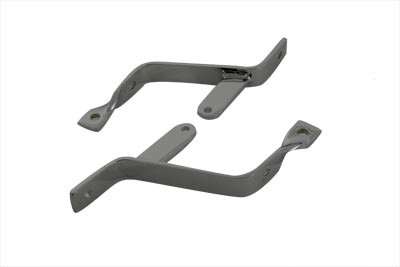 Paughco #539CA - Bullet Style Tail Lamp Bracket Set Chrome