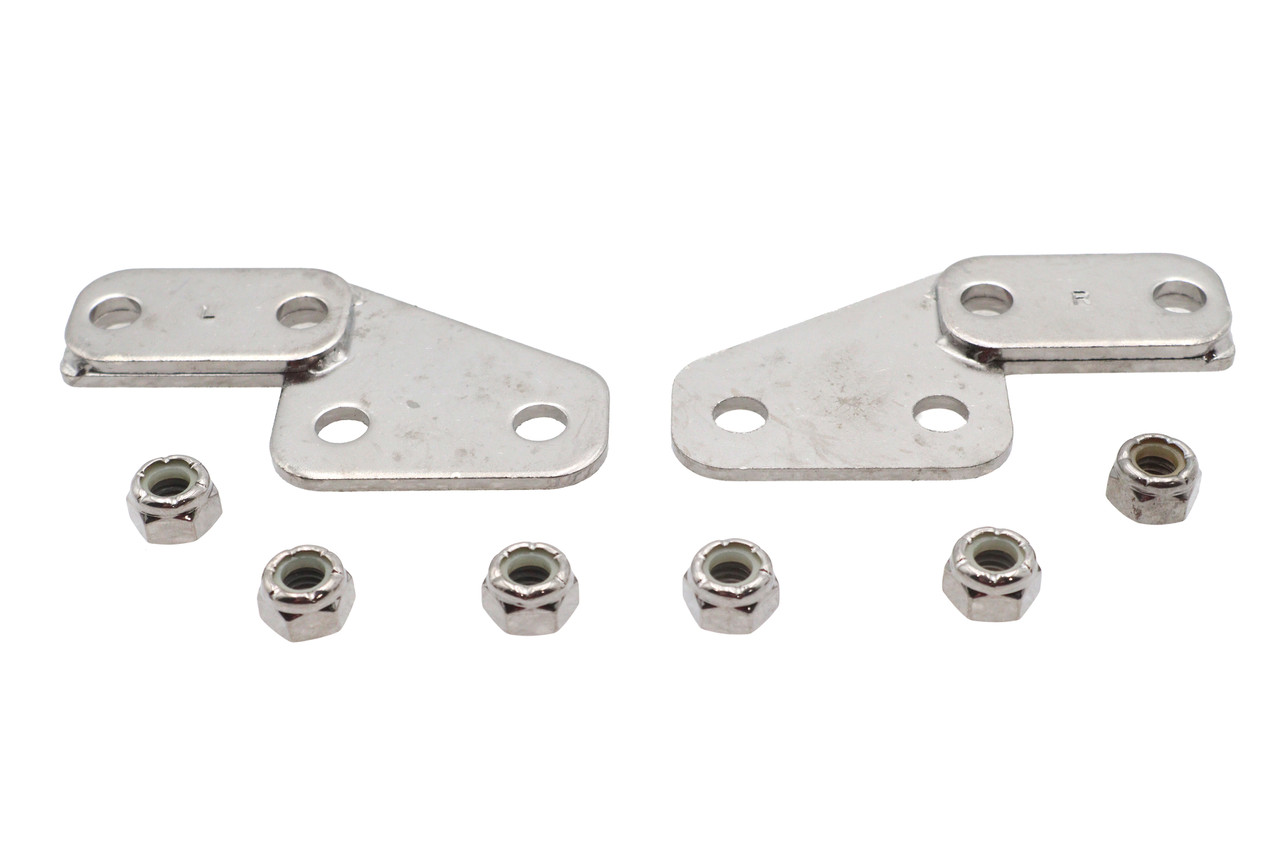 V-Twin #76732 - License Plate Frame Bracket Kit Billet