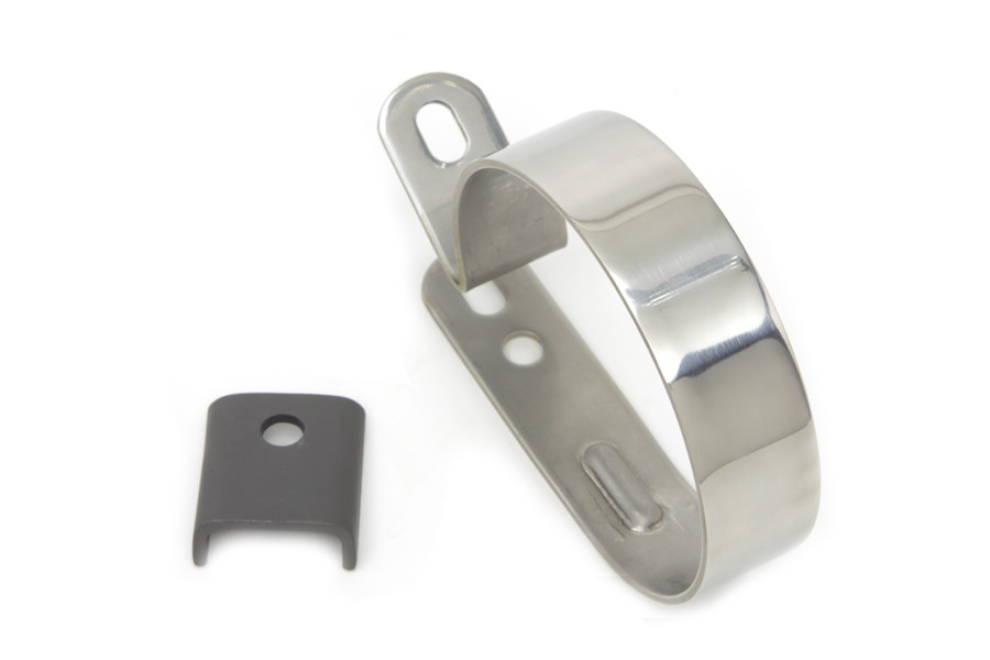 V-Twin #63472S - Stainless Steel 3-1/4 inch Muffler Clamp