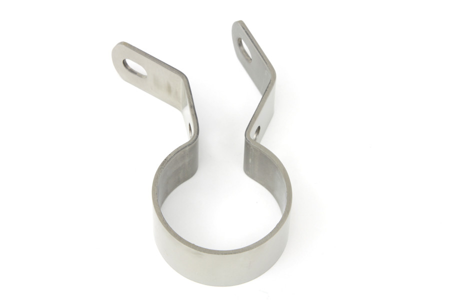 V-Twin #963483A - Muffler Inlet Clamp Stainless Steel