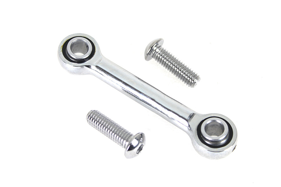 V-Twin #77481 - Chrome Front Engine Mount Stabilizer Link