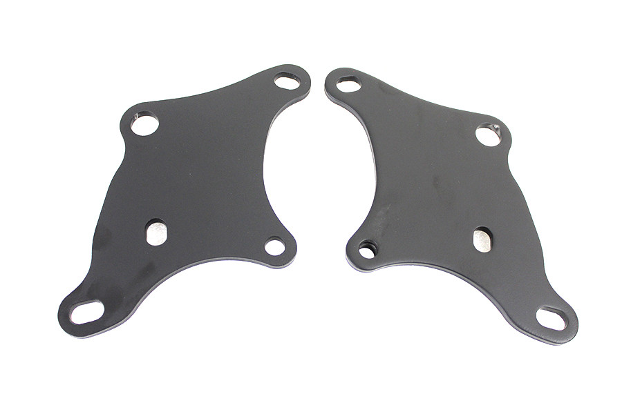 V-Twin #74998B - Black Front Lower Motor Mount