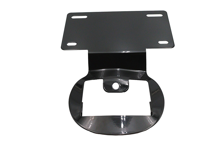 V-Twin #78912B - License Plate Relocation Bracket Black