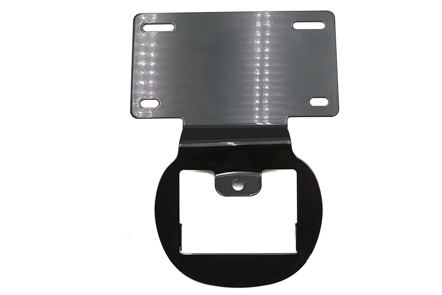 V-Twin #78912B - License Plate Relocation Bracket Black