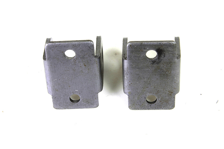 V-Twin #D-2108 - Servi-Car Upper Shock Bracket Set Parkerized