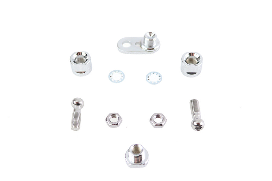 V-Twin #83087 - Turn Signal Swivel Assembly Kit Chrome