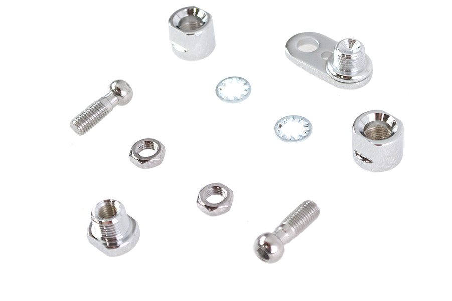 V-Twin #83087 - Turn Signal Swivel Assembly Kit Chrome