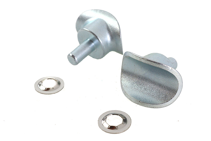 V-Twin #31-197 - Solo Seat Spring Mount Perch Set Zinc