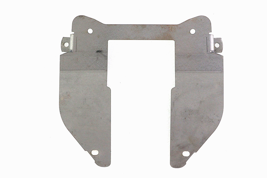 V-Twin #D-3148 - M8 Seat Mount Frame Cover Plate Black