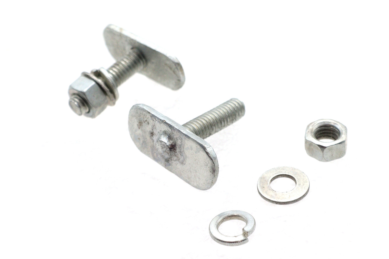 V-Twin - Complete Muffler T Bolt Set Zinc