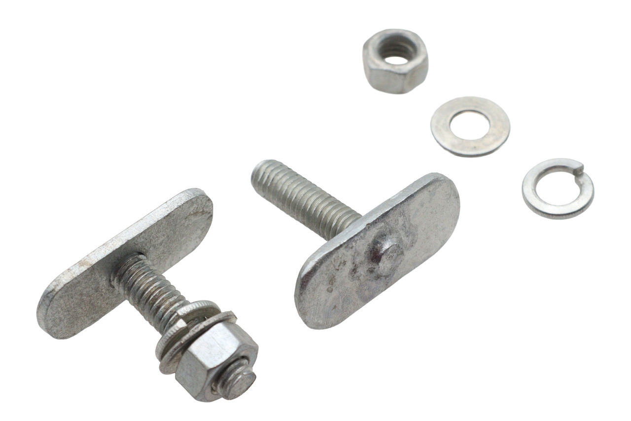 V-Twin - Complete Muffler T Bolt Set Zinc