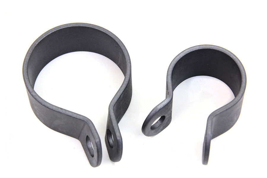 V-Twin #63473 - Front Exhaust Parkerized Clamp Set