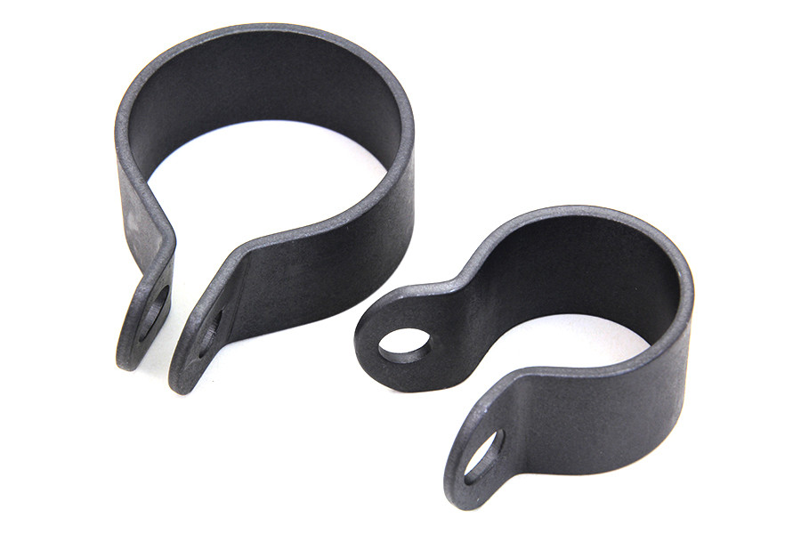 V-Twin #63473 - Front Exhaust Parkerized Clamp Set