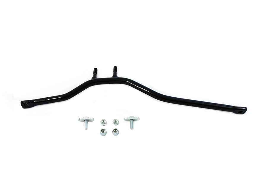 V-Twin #BK-4 - 1-3/4 inch Exhaust Pipe Mount Bracket Black