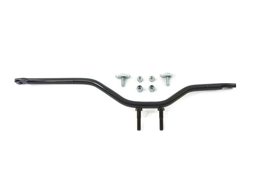 V-Twin #BK-4 - 1-3/4 inch Exhaust Pipe Mount Bracket Black