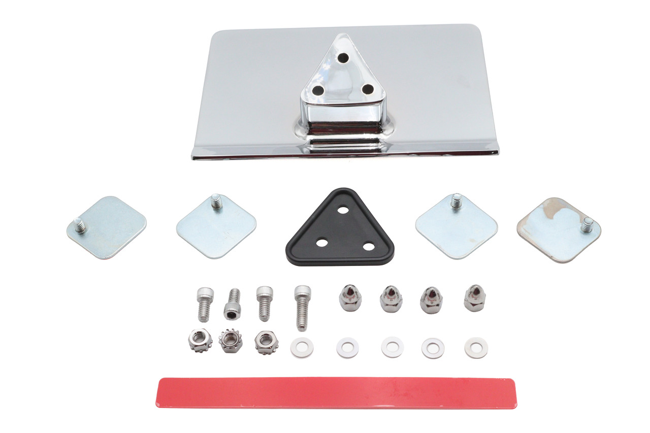 V-Twin - Laydown License Plate Frame Mounting Kit