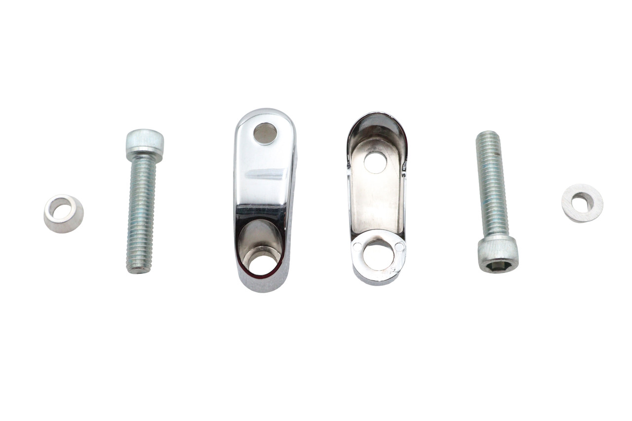 V-Twin #77098 - Turn Signal Mount Set Chrome