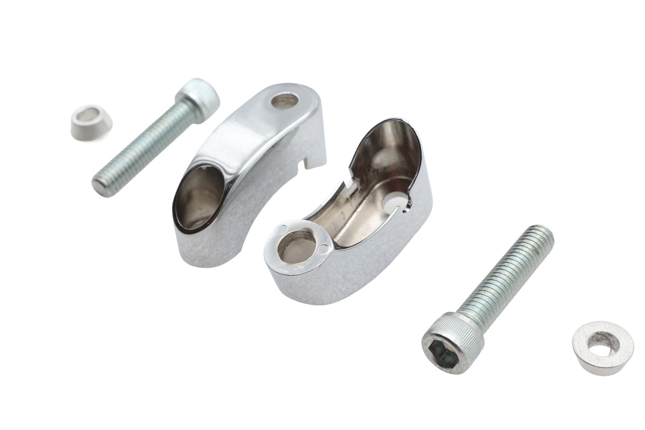 V-Twin #77098 - Turn Signal Mount Set Chrome