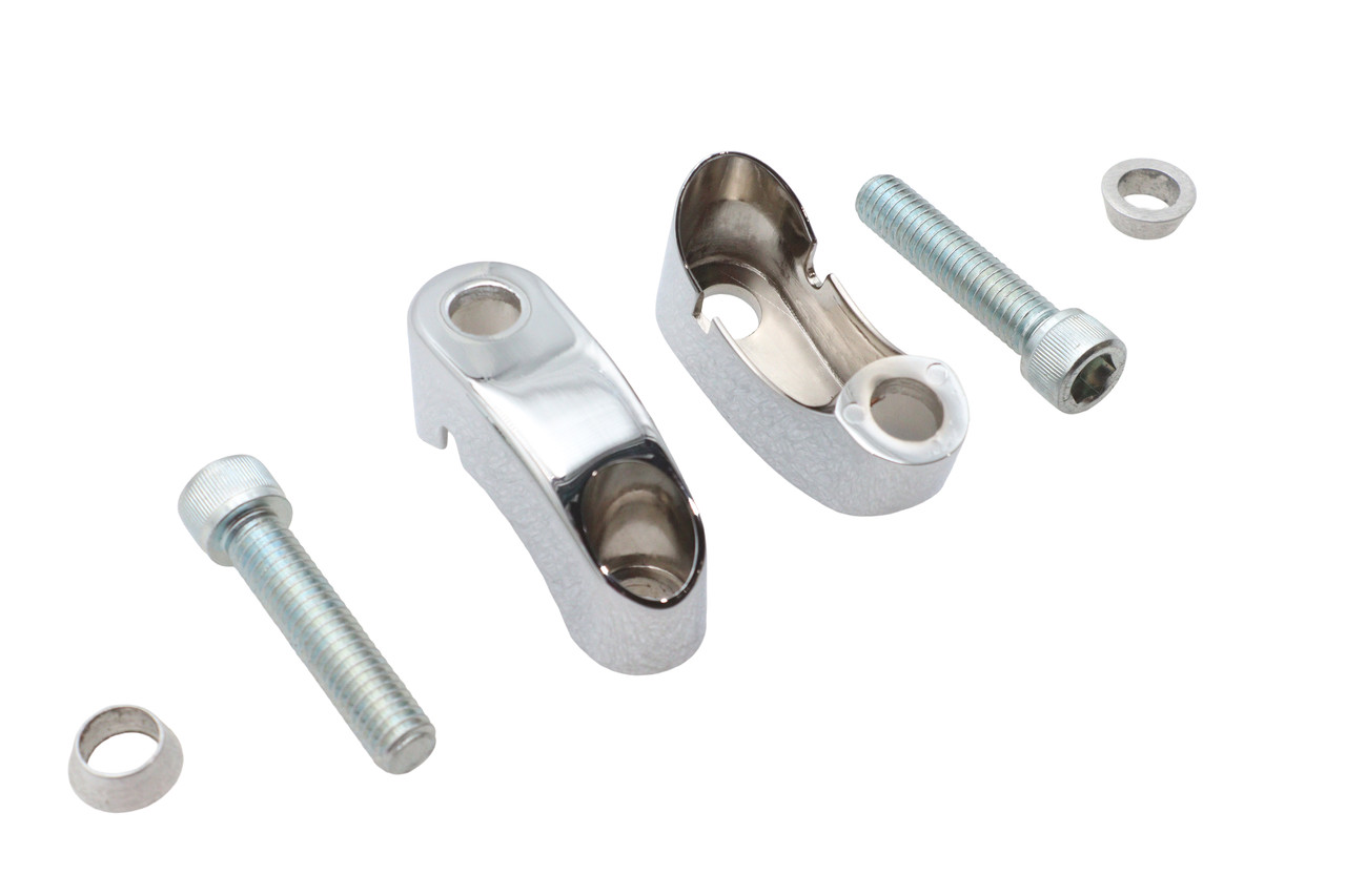 V-Twin #77098A - Turn Signal Mount Set Chrome