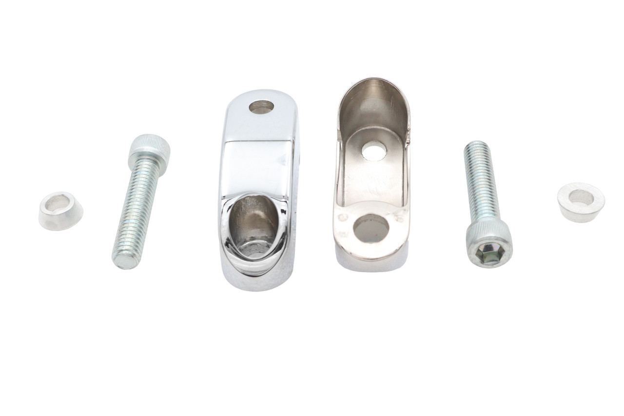 V-Twin #77097 - Turn Signal Mount Set Chrome