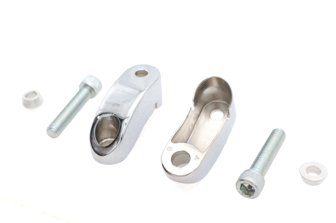 V-Twin #77097 - Turn Signal Mount Set Chrome