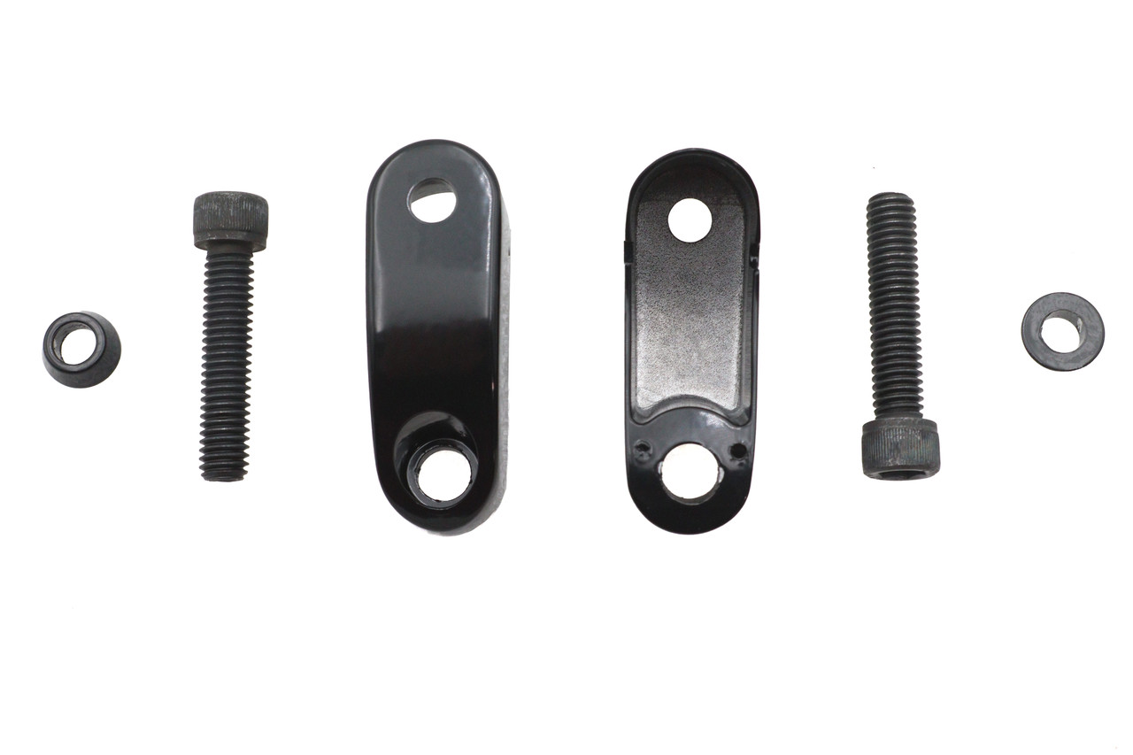 V-Twin #77097B - Turn Signal Mount Set Black