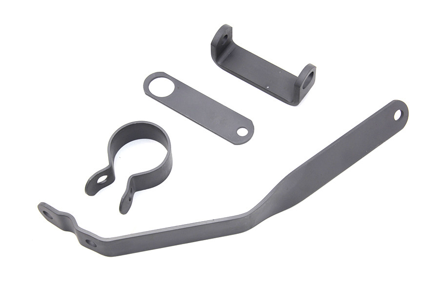V-Twin #78054 - Parkerized Servi-Car Muffler Hanger Bracket Kit